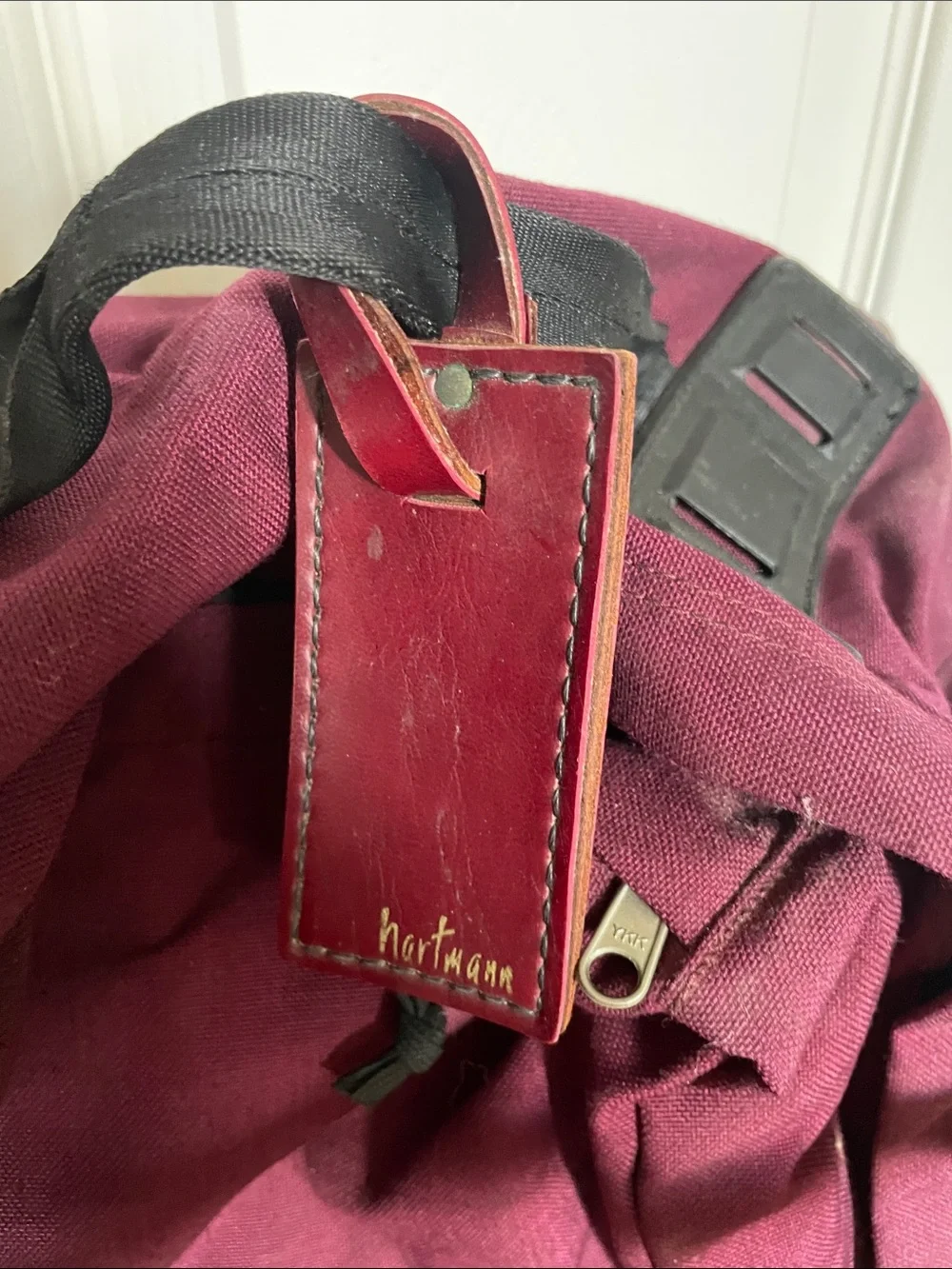 Vintage Hartmann Canvas Travel Backpack